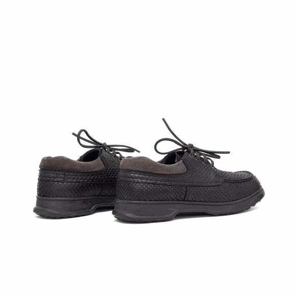 3.7k.$ PRADA RARE Snake Skin Black Split Toe Chunky Derby Avant Garde VTG US10 main image 16